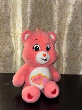 Care Bears Pink Heart Friendship Bear Plush